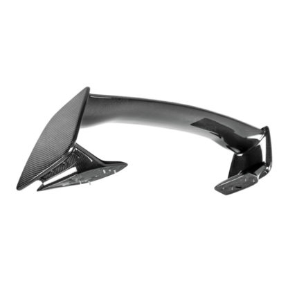Seibon 08-10 Subaru WRX/STi 4dr OEM-style Carbon Fiber Rear Spoiler - Image 3