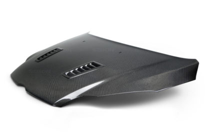 Seibon 12-13 Ford Focus RS-Style Carbon Fiber Hood - Image 2