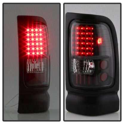 Xtune Dodge Ram 1500 94-01 / Ram 2500/3500 94-02 LED Tail Lights Black ALT-ON-DRAM94-LED-BK - Image 8