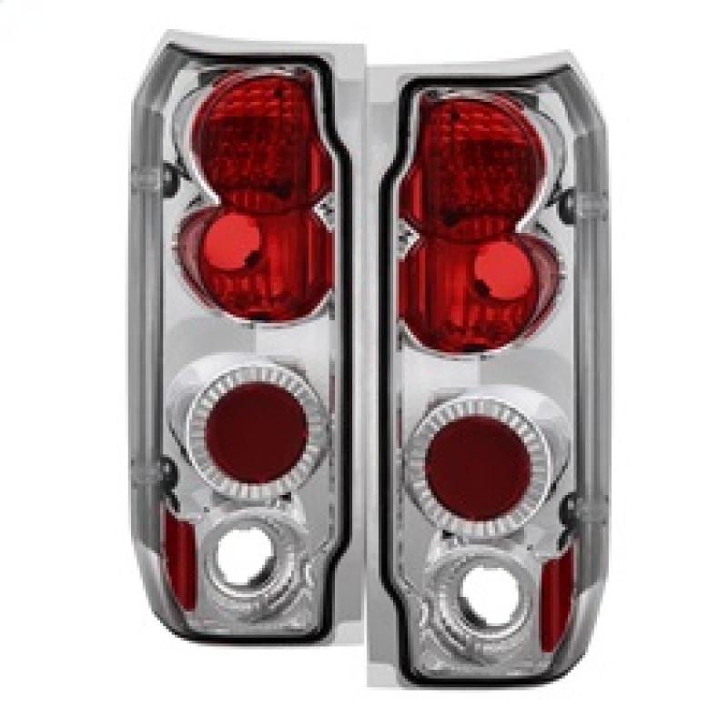 Spyder Ford F150 87-96/Ford Bronco 88-96 Euro Style Tail Lights Chrome ALT-YD-FF15089-C - Image 3