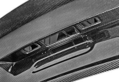 Seibon 12-13 BMW F30 CSL Style Carbon Fiber Trunk - Shaved - Image 7