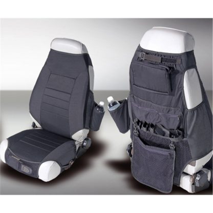 Rugged Ridge Fabric Seat Protectors Black 76-06 Jeep CJ / Jeep Wrangler - Image 2