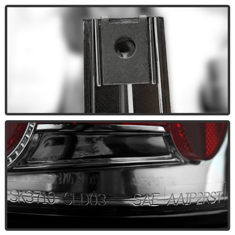 Spyder Chevy Silverado 1500 03-06 (Does Not Fit Stepside)Euro Style Tail Lights Chrm ALT-YD-CS03-C - Image 6