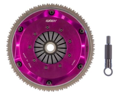 Exedy 2010-2012 Hyundai Genesis Coupe L4 Hyper Twin Cerametallic Clutch Sprung Center Disc - Image 8