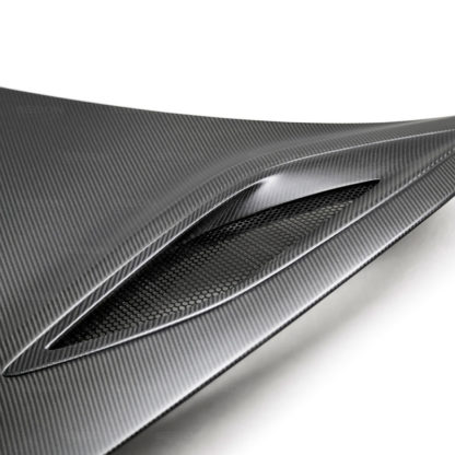 Seibon 17-18 Acura NSX OEM-style Dry Carbon Hood - Image 5