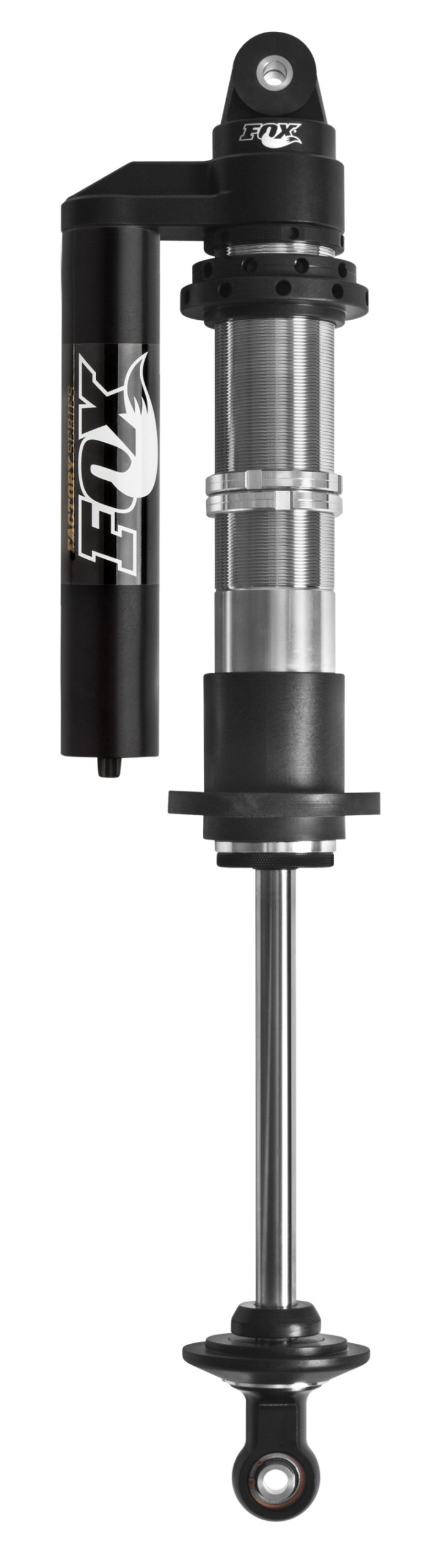Fox 2.5 Factory Series 12in. Piggyback Reservoir Coilover Shock DSC Adjuster (50/70) - Black - Image 2