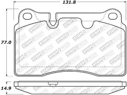 StopTech Street Brake Pads - Image 2