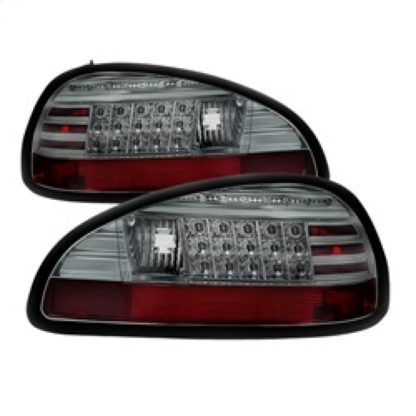 Spyder Pontiac Grand Prix 97-03 LED Tail Lights Smoke ALT-YD-PGP97-LED-SM - Image 2