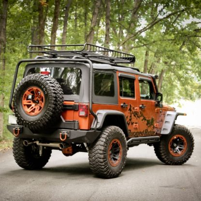 Rugged Ridge Hurricane Fender Flare Kit EU Textured 07-18 Jeep Wrangler JK - Image 5