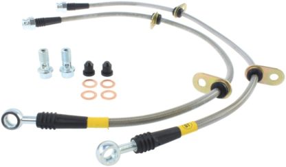 StopTech 06-09 Honda S2000 Front SS Brake Lines - Image 3