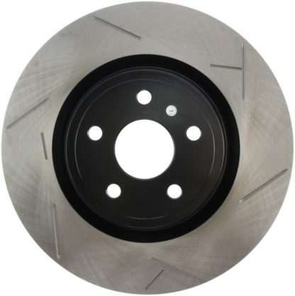 StopTech 12-18 Jeep Grand Cherokee SRT8 (380mm Front Disc) Front Left Slotted Sport Brake Rotor - Image 4