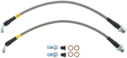 StopTech 06-08 Lexus IS350 / 06 GS300/GS430 Stainless Steel Front Brake Lines - Image 4