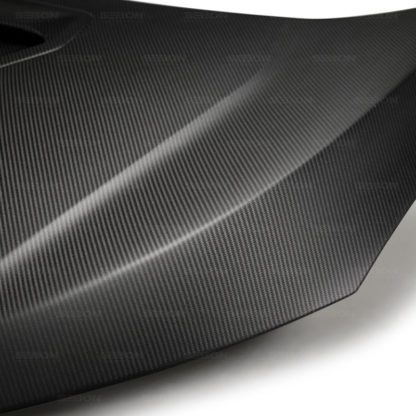 Seibon 17-18 Honda Civic Type-R OEM-Style Dry Carbon Fiber Hood - Image 5