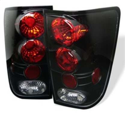 Spyder Nissan Titan 04-14 Euro Style Tail Lights Black ALT-YD-NTI04-BK - Image 2