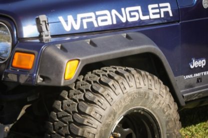 Rugged Ridge 4-Piece Fender Flare Kit 4.75-In 97-06 Jeep Wrangler - Image 2