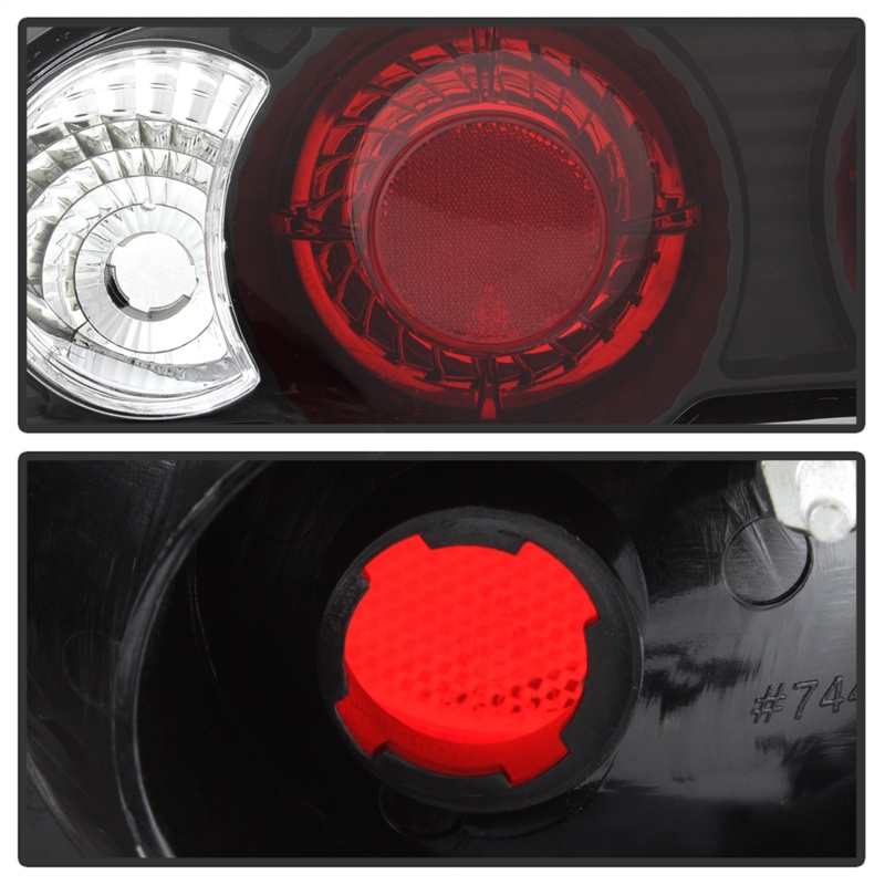 Spyder Acura RSX 02-04 Euro Style Tail Lights Black ALT-YD-ARSX02-BK - Image 6