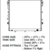 CSF 07-19 Toyota Tundra 5.7L Radiator - Image 4