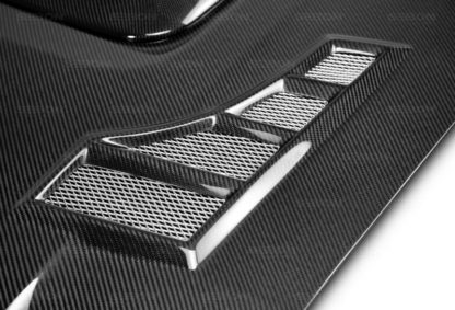 Seibon 04-05 Subaru WRX/STi CW Carbon Fiber Hood - Image 4