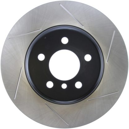 StopTech Sport 14-15 BMW 435i Rear Left Slotted Brake Rotor - Image 4