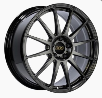 BBS FS 19x8.5 5x112 ET42 Diamond Black Wheel -82mm PFS/Clip Required