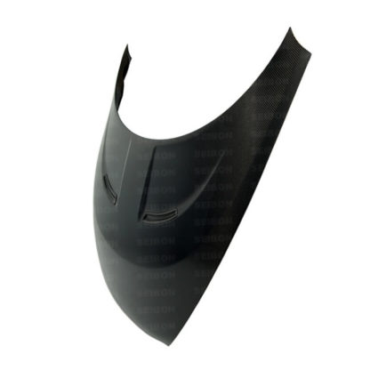 Seibon 12-13 Hyundai Veloster 2 Door Hatchback OEM Carbon Fiber Hood - Image 2