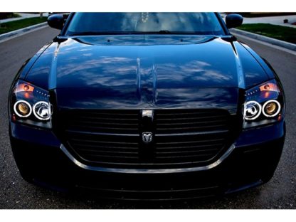 Spyder Dodge Magnum 05-07 Projector Headlights CCFL Halo LED Blk PRO-YD-DMAG05-CCFL-BK - Image 5