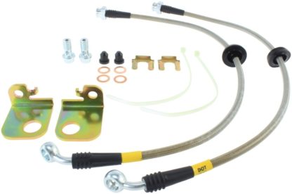 StopTech 04-06 Pontiac GTO Stainless Steel Front Brake Line Kit - Image 3