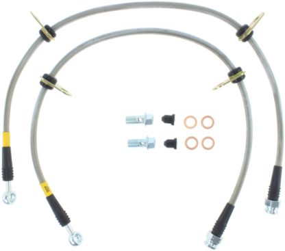 StopTech 06-09 Honda S2000 Front SS Brake Lines - Image 4