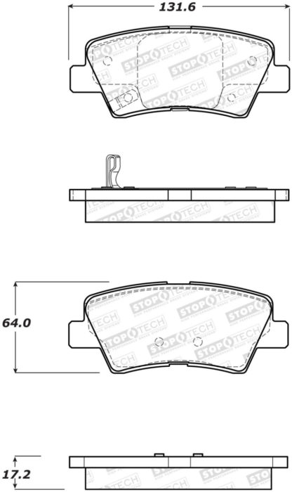 StopTech Street Brake Pads - Image 2