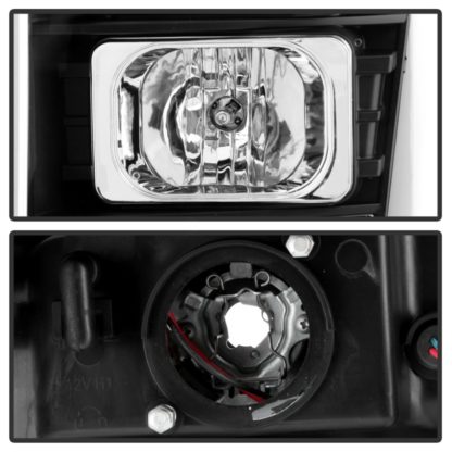 Spyder Ford F250/350/450 11-16 V2 High-Power LED Headlights-White Light Bar-Black PRO-YD-FS11V2PL-BK - Image 7