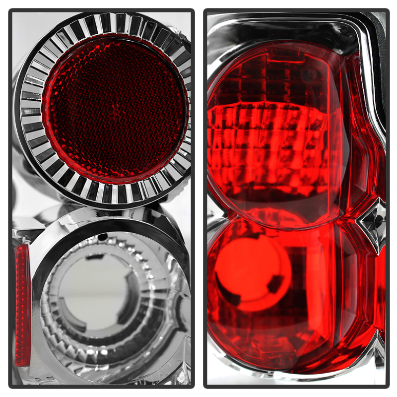 Spyder Ford F150 87-96/Ford Bronco 88-96 Euro Style Tail Lights Chrome ALT-YD-FF15089-C - Image 5