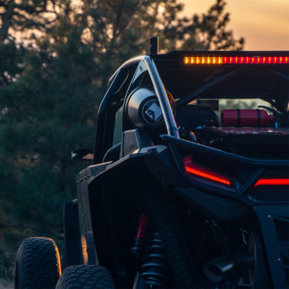 Rigid Industries 28in Chase Light Bar Universal - Rear Facing 27 Mode 5 Color LED Light Bar - Image 7