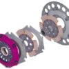 Exedy 2005-2005 Saab 9-2X Aero H4 Hyper Compe-D Twin Cerametallic Clutch Sprung Center Disc - Image 2