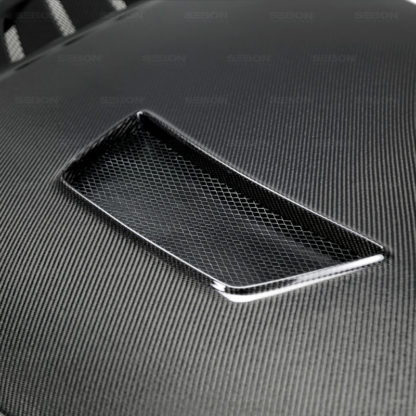 Seibon 2017 Honda Civic Type R CV-Style Carbon Fiber Hood - Image 3