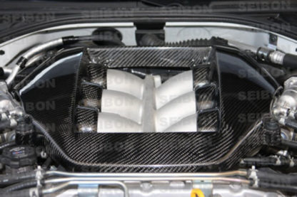 Seibon 09-11 Nissan GTR R35 Carbon Fiber Engine Cover - Image 7