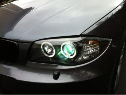 Spyder BMW E87 1-Series 08-11 Projector Headlights LED Halo Black High H1 Low H7 PRO-YD-BMWE87-HL-BK - Image 3