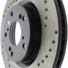 StopTech 06-08 Honda Civic Si Cross Drilled Left Front Rotor - Image 5