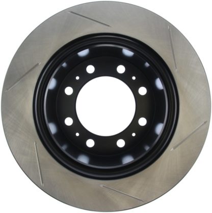 StopTech 08-10 Dodge Ram 4500 6.7L Slotted Right Front Brake Rotor - Image 4