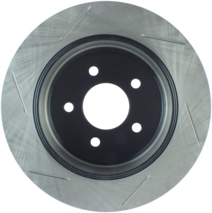 StopTech Power Slot 03-08 Crown Victoria/Grand Marquis Rear Left Slotted Rotor - Image 5