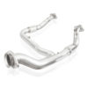 Stainless Works 15-18 F-150 3.5L Downpipe 3in High-Flow Cats Y-Pipe Factory Connection - Image 8