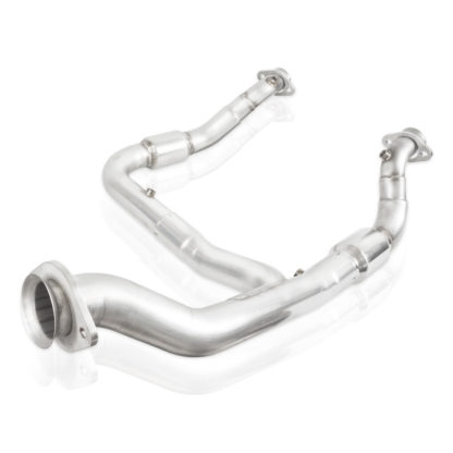 Stainless Works 15-18 F-150 3.5L Downpipe 3in High-Flow Cats Y-Pipe Factory Connection - Image 8
