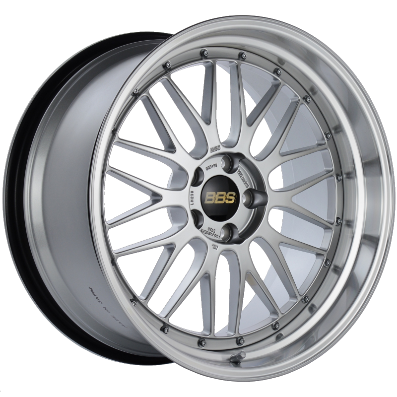 19x8.5 BBS LM-R Diamond Silver Center Diamond Cut Lip Wheel main image 0
