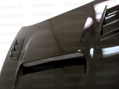 Seibon 08-09 Subaru WRX/STi CW-style Carbon Fiber Hood - Image 8