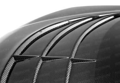 Seibon 12-13 Hyundai Genesis SC Carbon Fiber Hood - Image 3