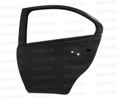 Seibon 08-09 Mitsubishi Evo X Carbon Fiber Rear Doors - Image 2