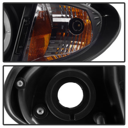 Spyder BMW E46 3-Series 02-05 4DR Projector Headlights 1PC LED Halo Blk PRO-YD-BMWE4602-4D-AM-BK - Image 4