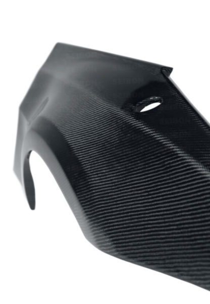 Seibon 02-08 Nissan 350Z Carbon Fiber Rear Fenders - Image 4