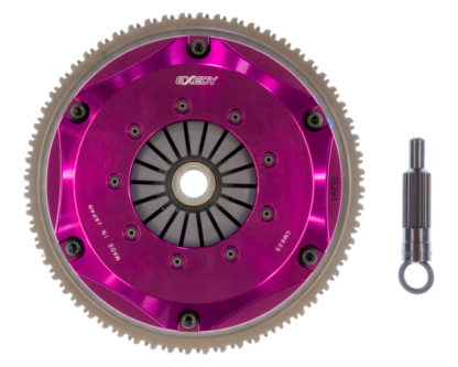 Exedy 2010-2012 Hyundai Genesis Coupe L4 Hyper Twin Cerametallic Clutch Sprung Center Disc - Image 3