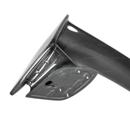 Seibon 08-10 Subaru WRX/STi 4dr OEM-style Carbon Fiber Rear Spoiler - Image 6