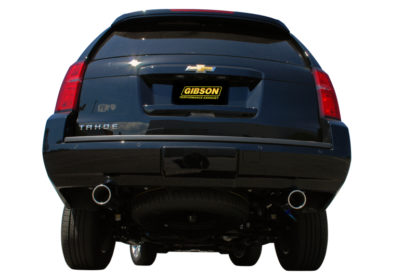 Gibson 10-19 Chevrolet Tahoe LS 5.3L 2.25in Cat-Back Dual Split Exhaust - Stainless - Image 2